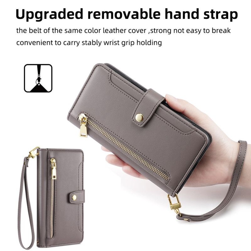 Etui Folio Vivo V50 5g Portfel Na Pasek I Ramię Etui Ochronne