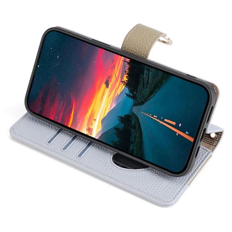 Etui Folio Vivo V50 5g Portfel Z Lusterkiem I Łańcuszkiem