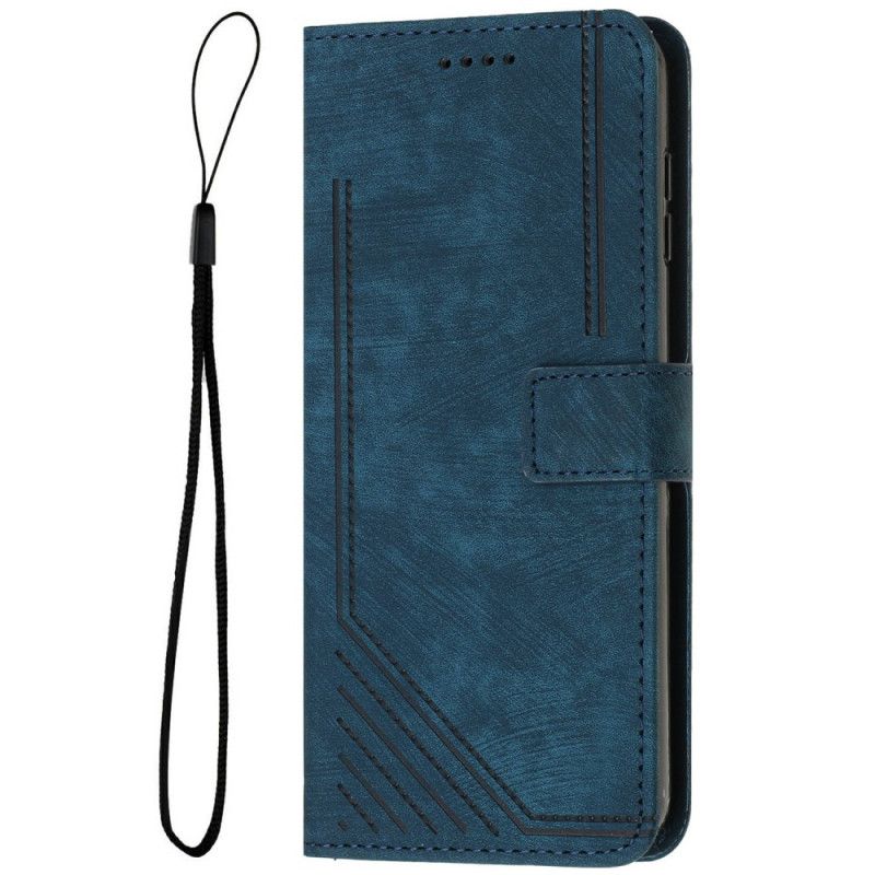 Etui Folio Vivo V50 5g Styl Retro