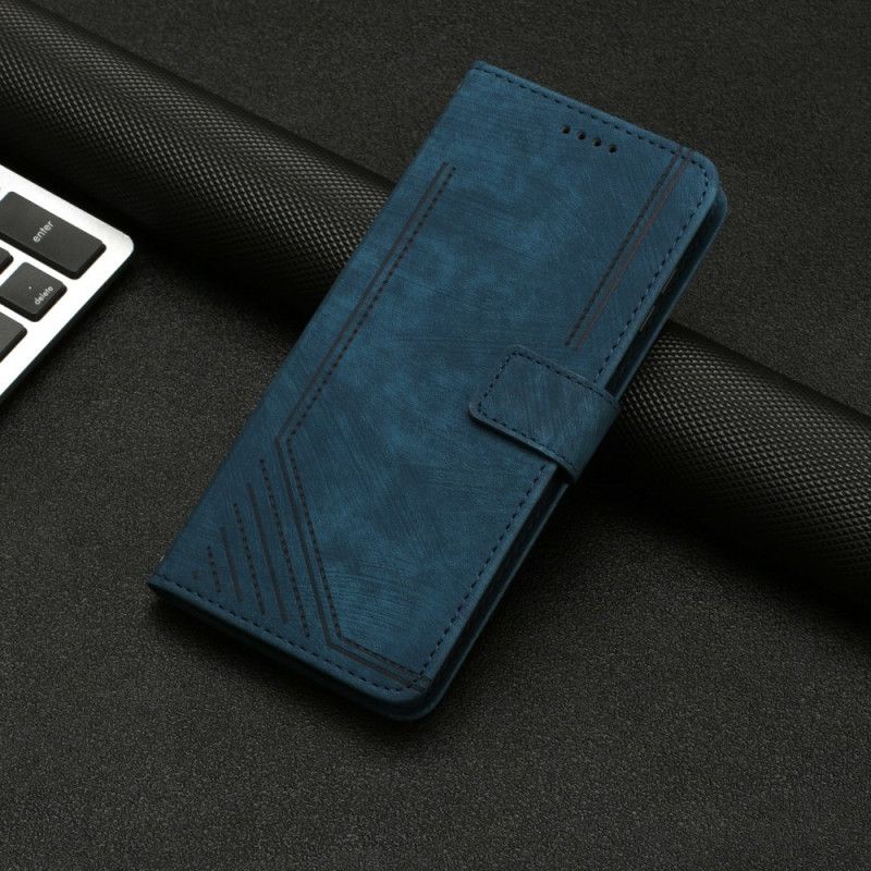 Etui Folio Vivo V50 5g Styl Retro