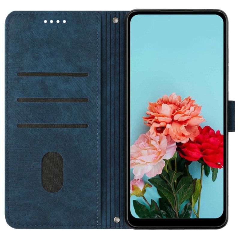 Etui Folio Vivo V50 5g Styl Retro