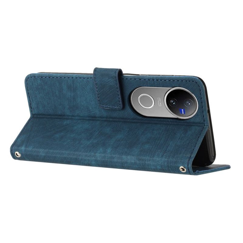 Etui Folio Vivo V50 5g Styl Retro