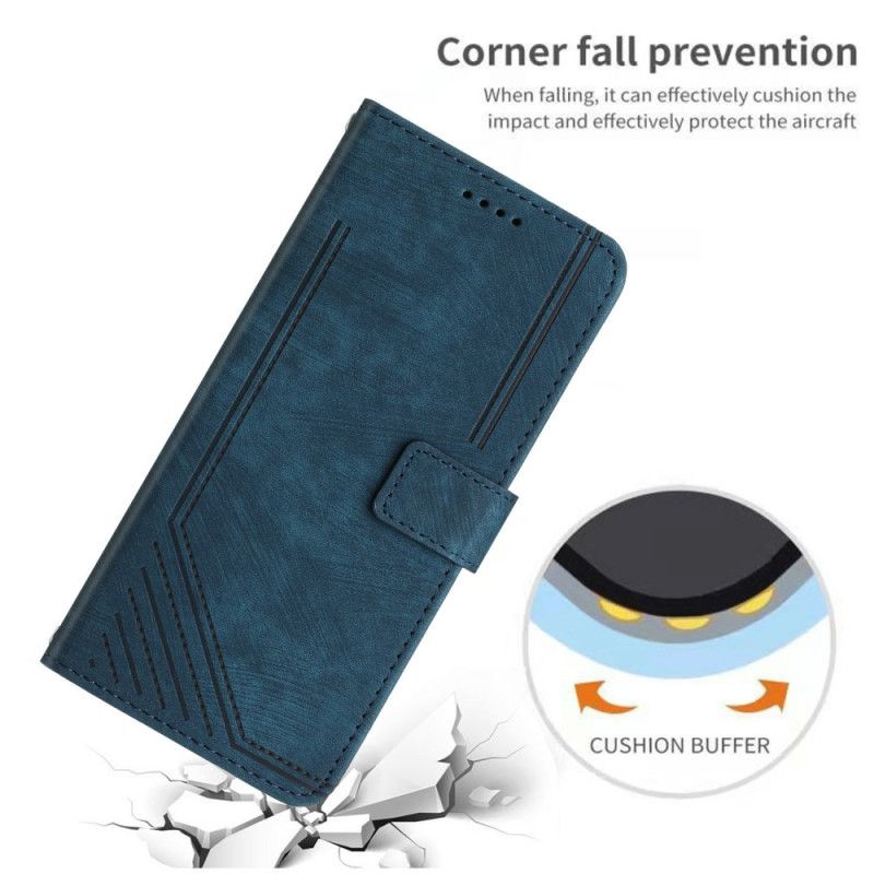 Etui Folio Vivo V50 5g Styl Retro