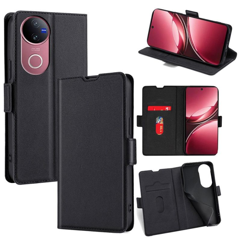 Etui Folio Vivo V50 5g Sztuczna Skóra