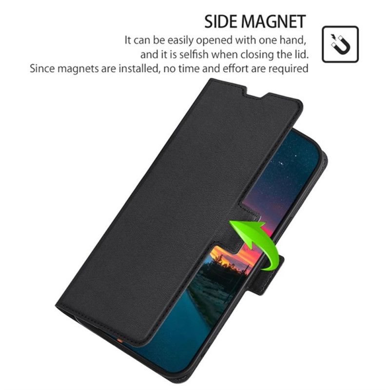 Etui Folio Vivo V50 5g Sztuczna Skóra