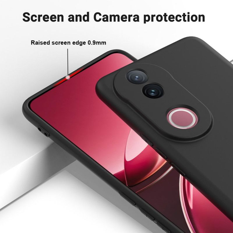 Etui Vivo V50 5g Pasek Z Płynnego Silikonu Etui Ochronne