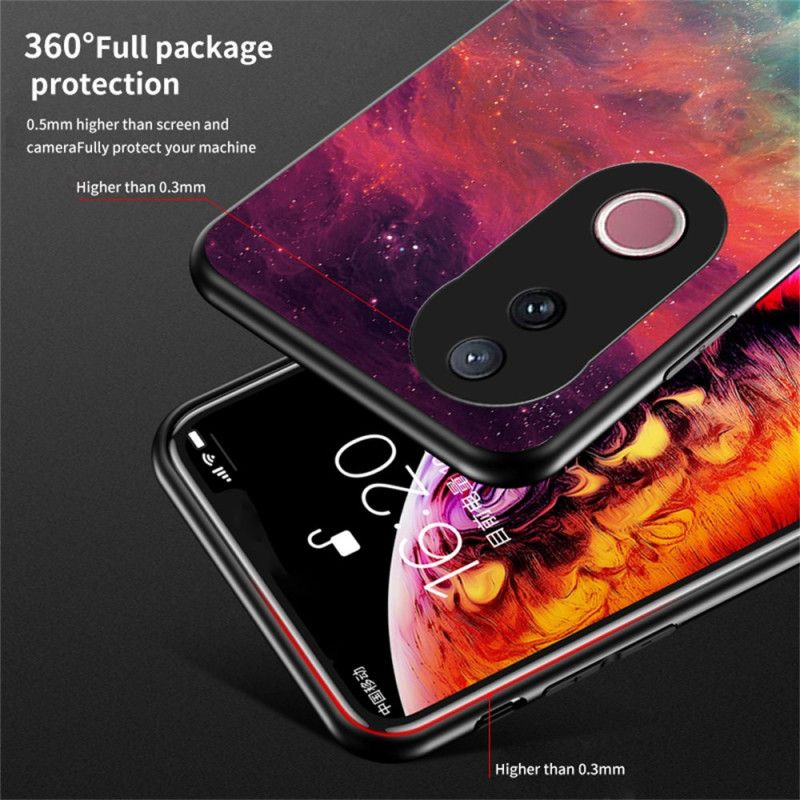 Etui Vivo V50 5g Szkło Hartowane Sky