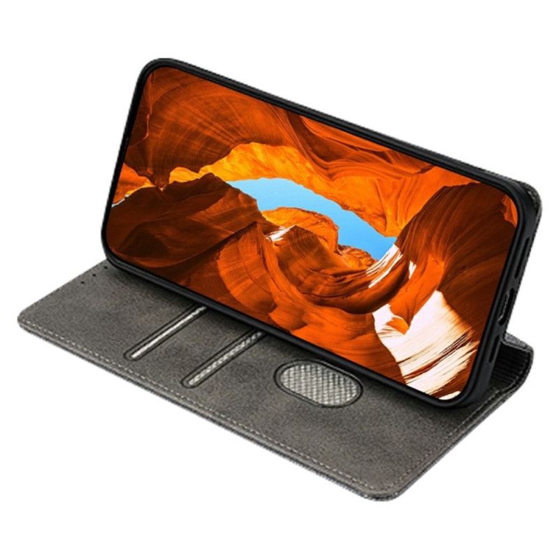 Flip Kotelot Vivo V50 5g Dwukolorowy Rfid Etui Ochronne