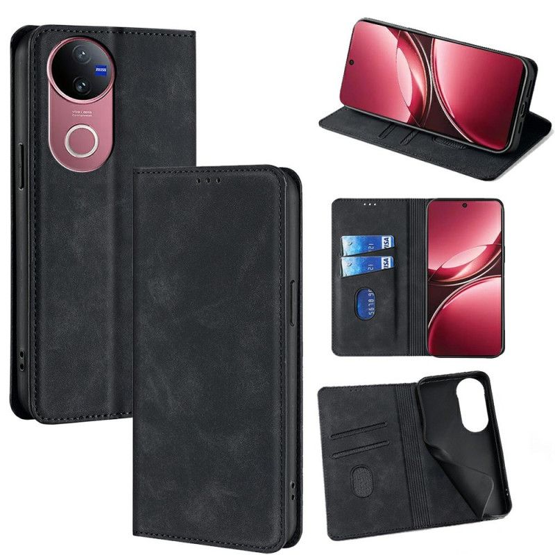 Flip Kotelot Vivo V50 5g Efekt Zamszu Etui Ochronne