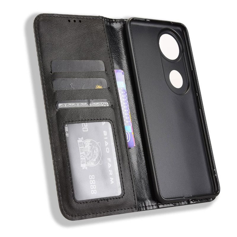 Flip Kotelot Vivo V50 5g Fryz W Stylu Vintage Etui Ochronne