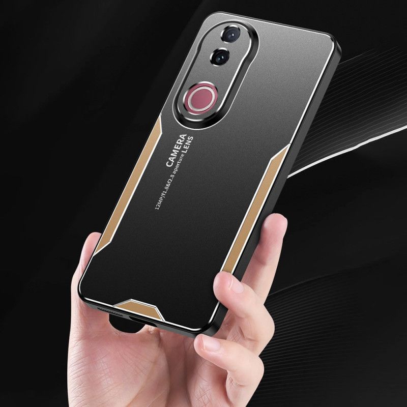 Futerały Vivo V50 5g Etui Na Telefon Metalowy Efekt