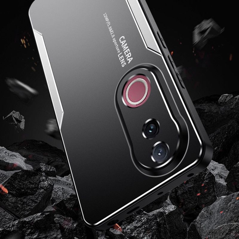 Futerały Vivo V50 5g Etui Na Telefon Metalowy Efekt