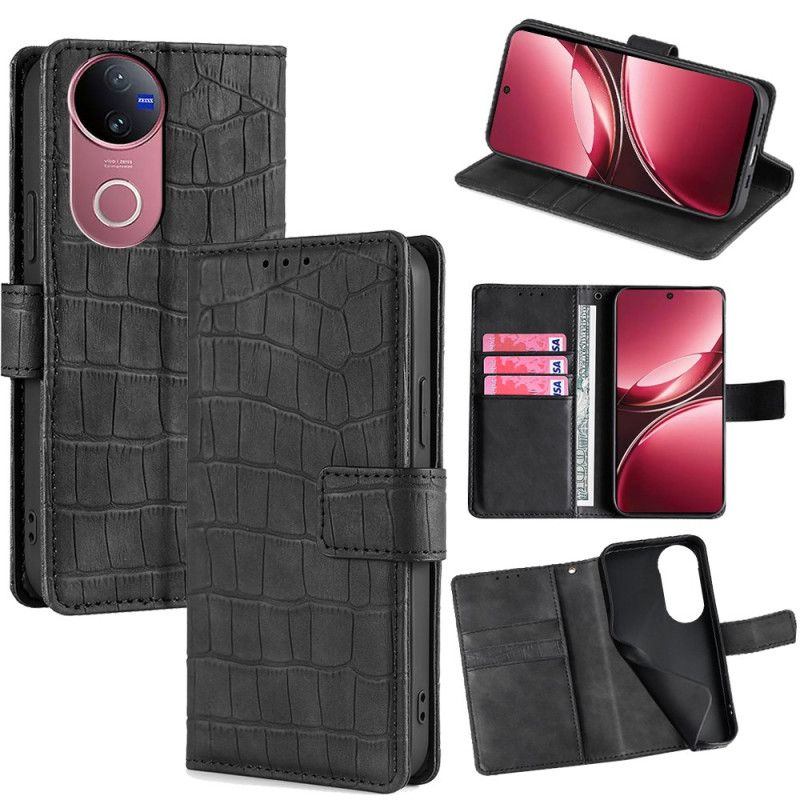 Obudowa Vivo V50 5g Etui Na Telefon Faktura Skóry Krokodyla