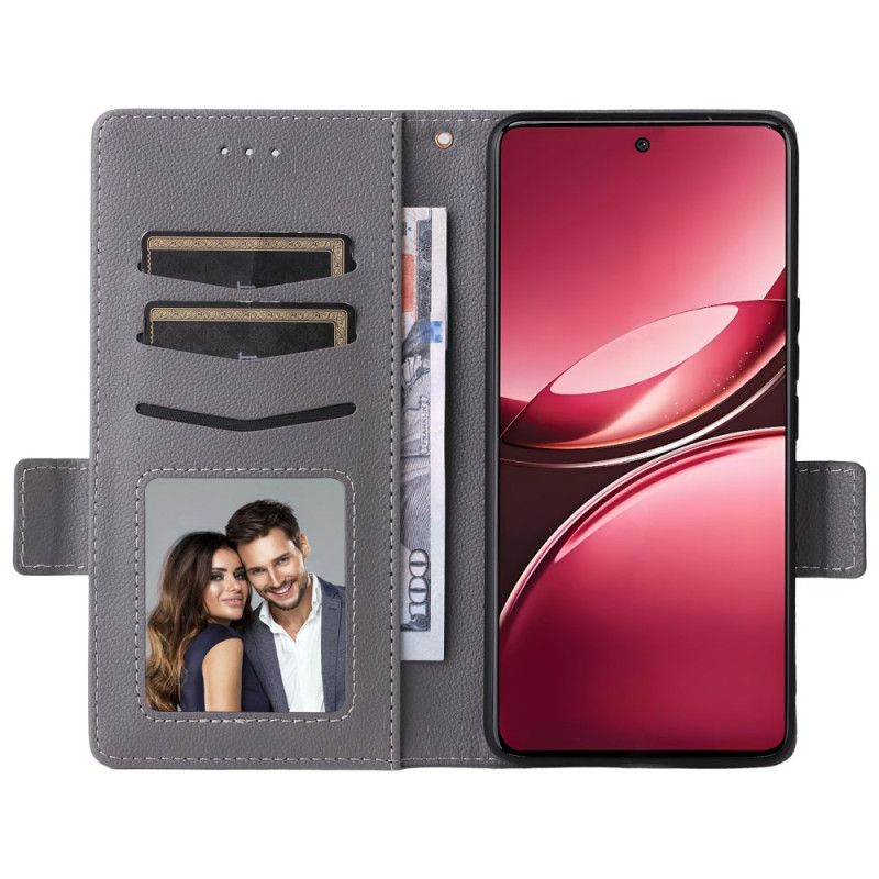 Skórzany Futerał Vivo V50 5g Etui Na Telefon Skóra Syntetyczna Z Paskiem