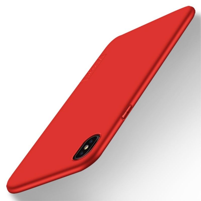 Etui iPhone XS Max Czerwony Czarny Seria Strażników