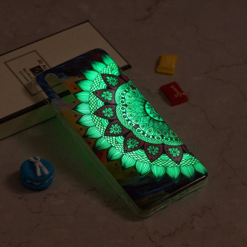 Etui iPhone XS Max Mandala W Kolorze Fluorescencyjnym