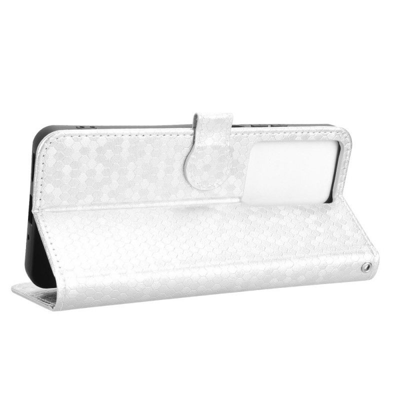 Etui Folio Do Realme C75 Brokatowe Kropki