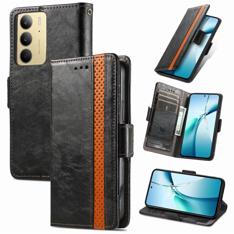 Etui Folio Realme C75 Caseneo Blokada Rfid Etui Ochronne