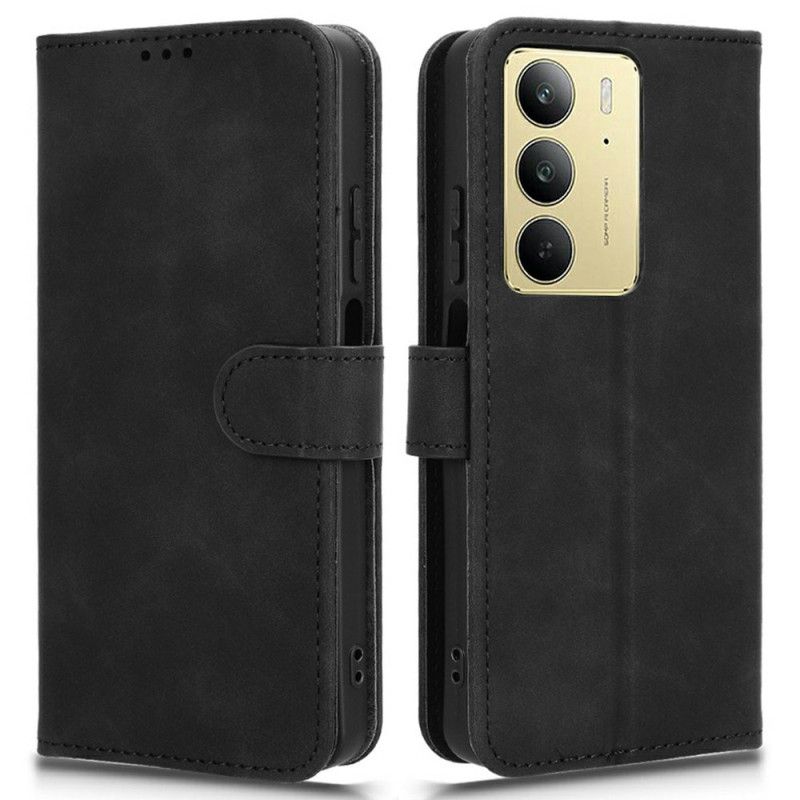 Etui Folio Realme C75 Efekt Zamszu