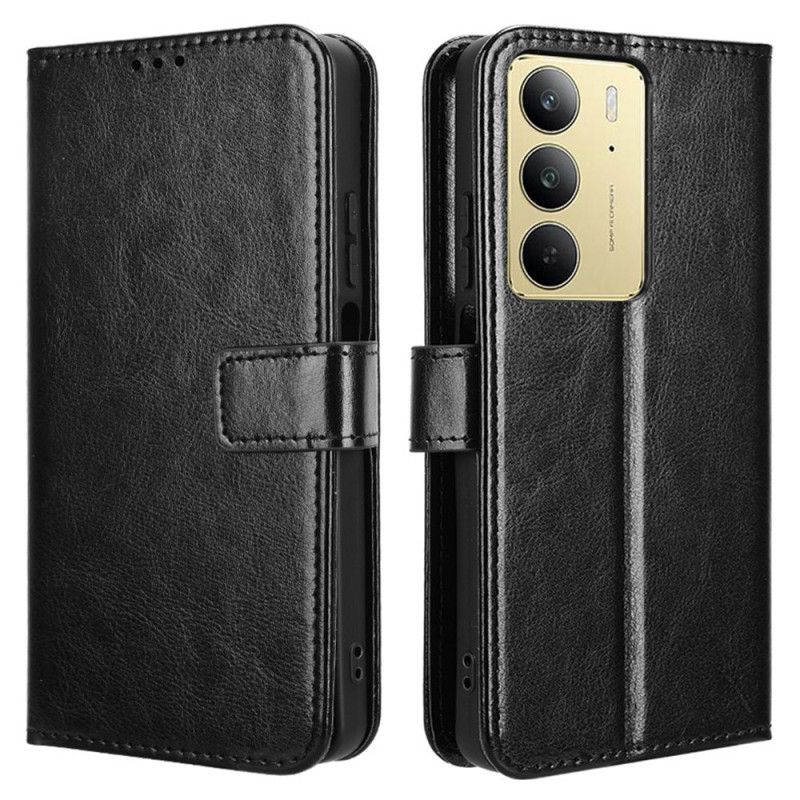 Etui Folio Realme C75 Jaskrawa Sztuczna Skóra