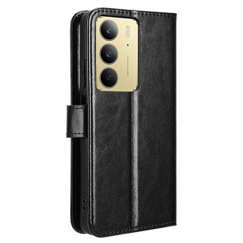Etui Folio Realme C75 Jaskrawa Sztuczna Skóra