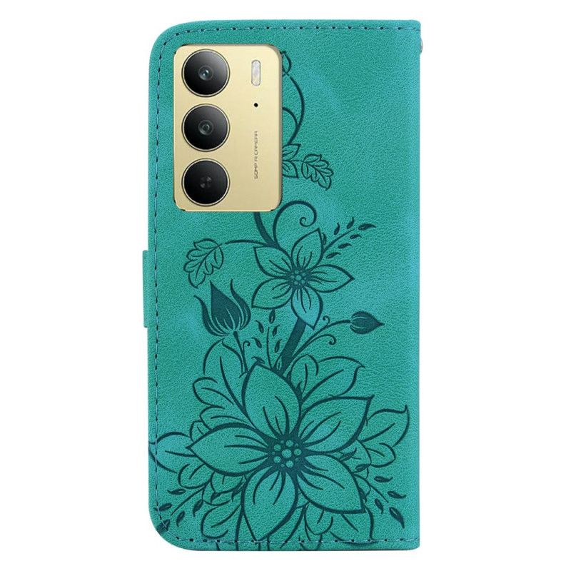 Etui Folio Realme C75 Lilia (fleur-de-lis) Etui Ochronne
