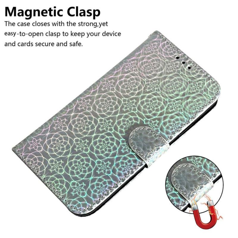 Etui Folio Realme C75 Styl Disco Etui Ochronne