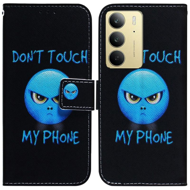 Etui Folio Realme C75 Telefon Z Emoji Etui Ochronne