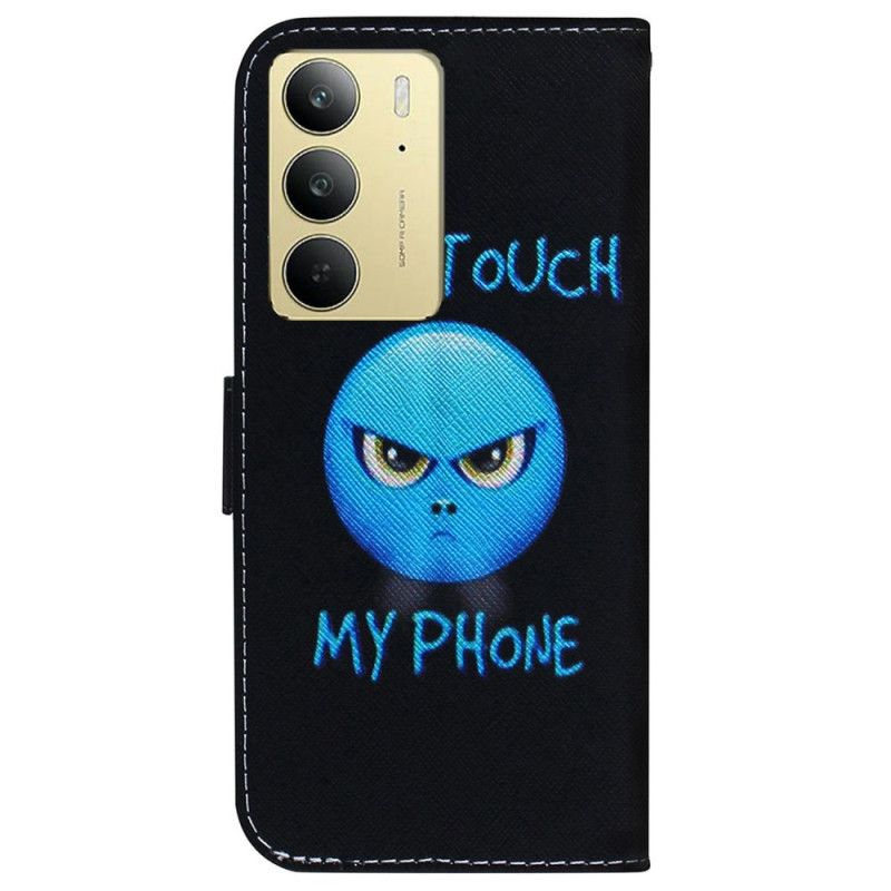 Etui Folio Realme C75 Telefon Z Emoji Etui Ochronne
