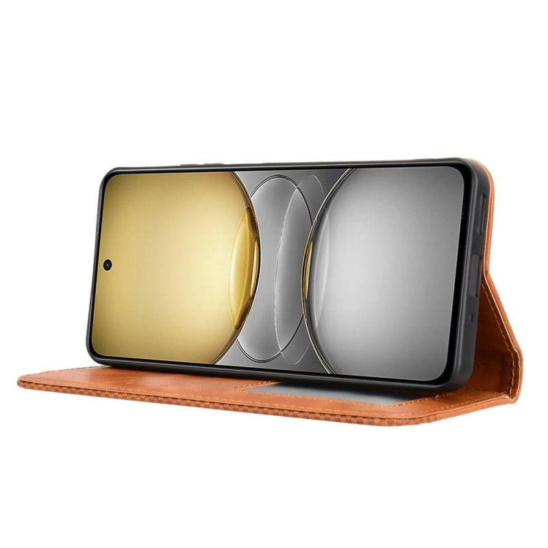 Flip Kotelot Do Realme C75 Obramowanie W Stylu Vintage