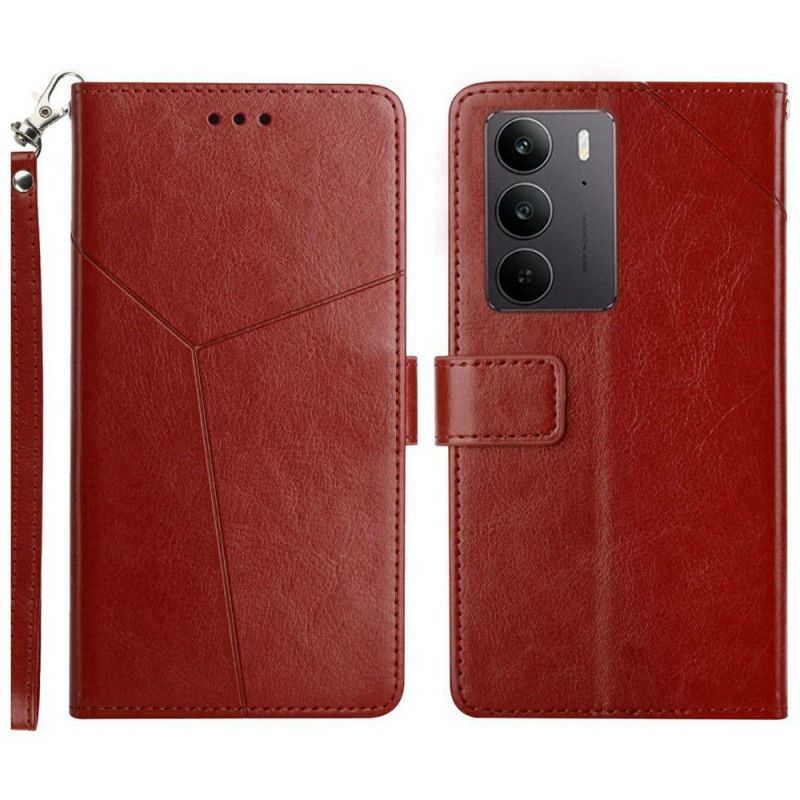 Obudowa Realme C75 Etui Na Telefon Pasek Z Wzorem Y