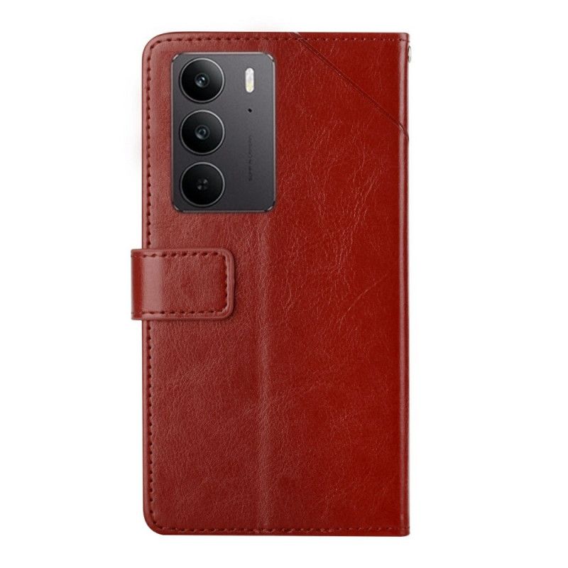 Obudowa Realme C75 Etui Na Telefon Pasek Z Wzorem Y