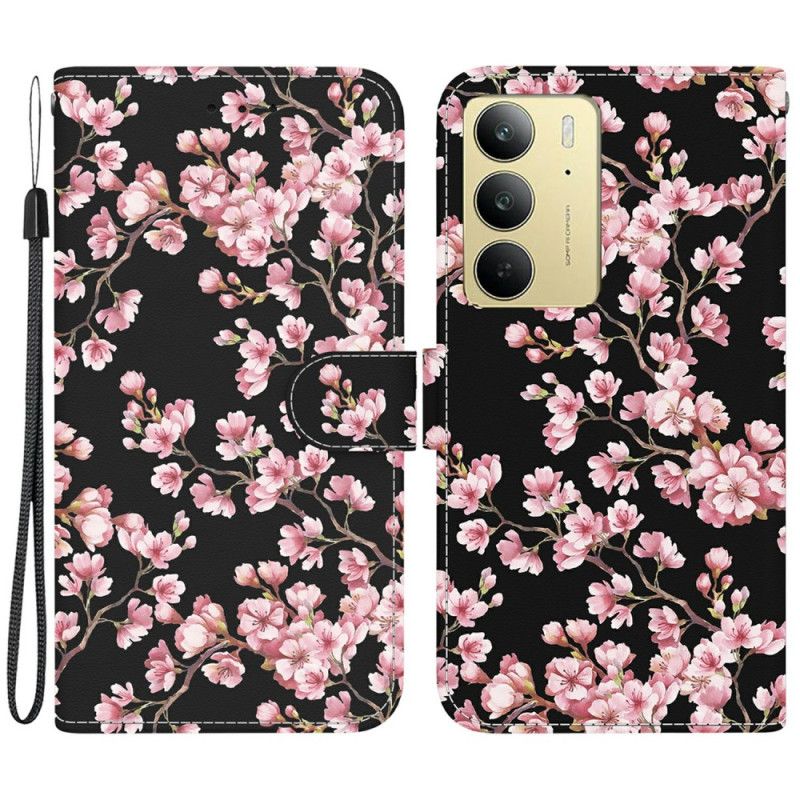 Obudowa Realme C75 Etui Na Telefon Wzór Kwiatu Śliwki