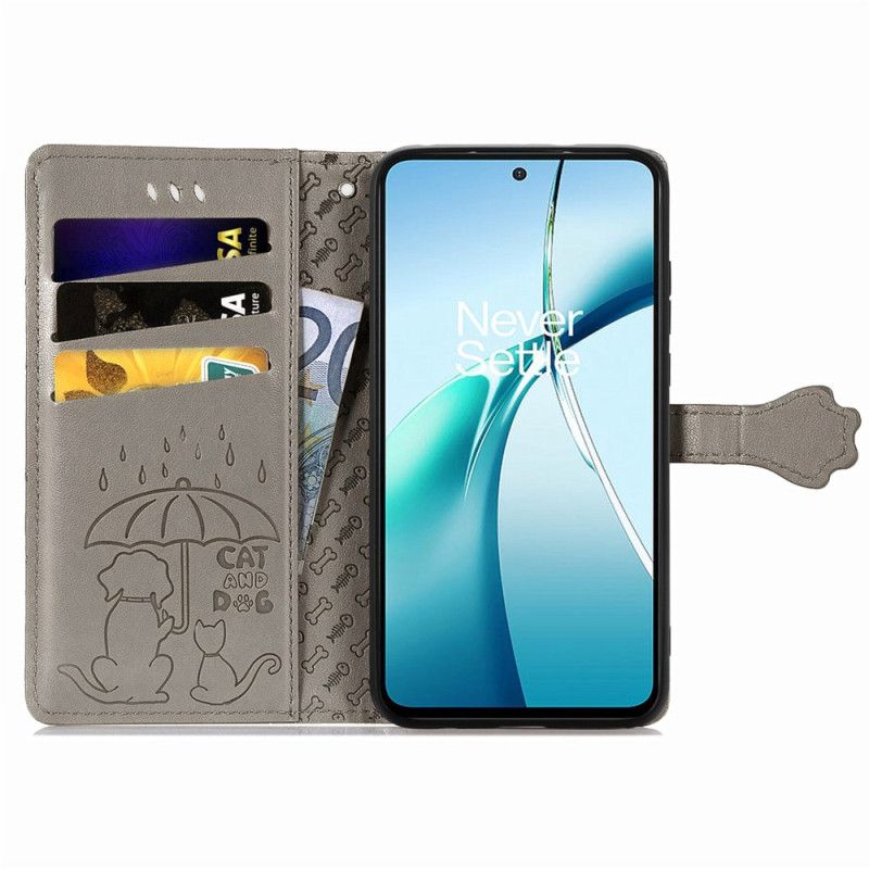 Skórzany Futerał Realme C75 Etui Na Telefon Animowane Zwierzęta