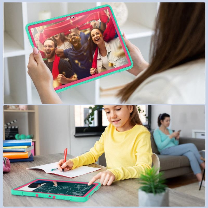 Etui Samsung Galaxy Tab S9 Plus Ultraodporny Dwukolorowy Ze Wsparciem