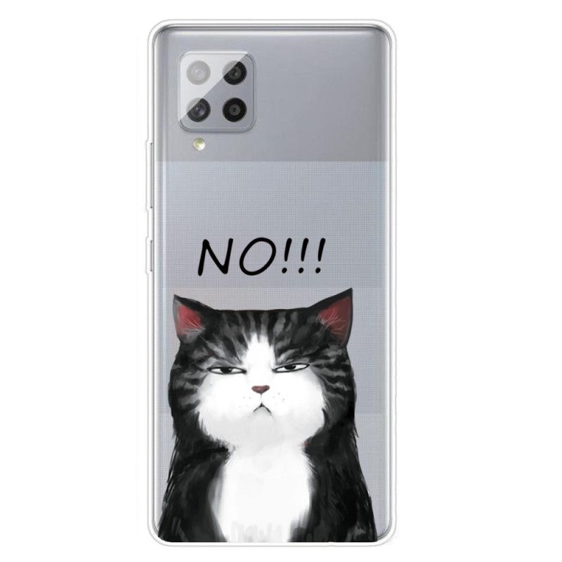 Etui Samsung Galaxy A42 5G Kot. Który Mówi Nie Etui Ochronne