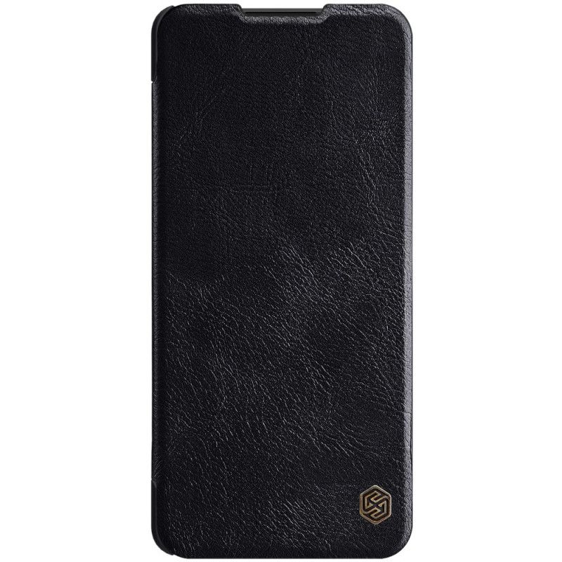 Flip Kotelot Samsung Galaxy A42 5G Czerwony Czarny Seria Nillkin Qin Etui Ochronne