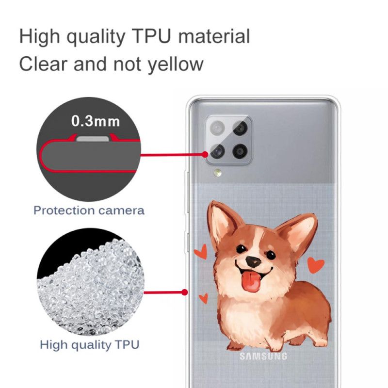 Futerały Samsung Galaxy A42 5G Etui na Telefon Mój Mały Pies