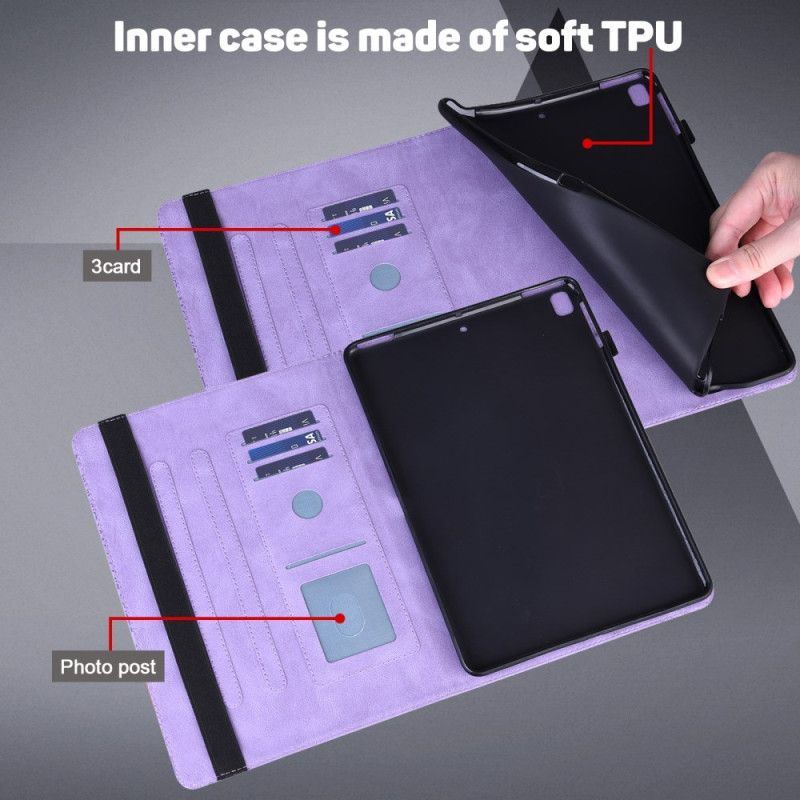 Etui Samsung Galaxy Tab S9 Kwiatowy Wzór Etui Ochronne