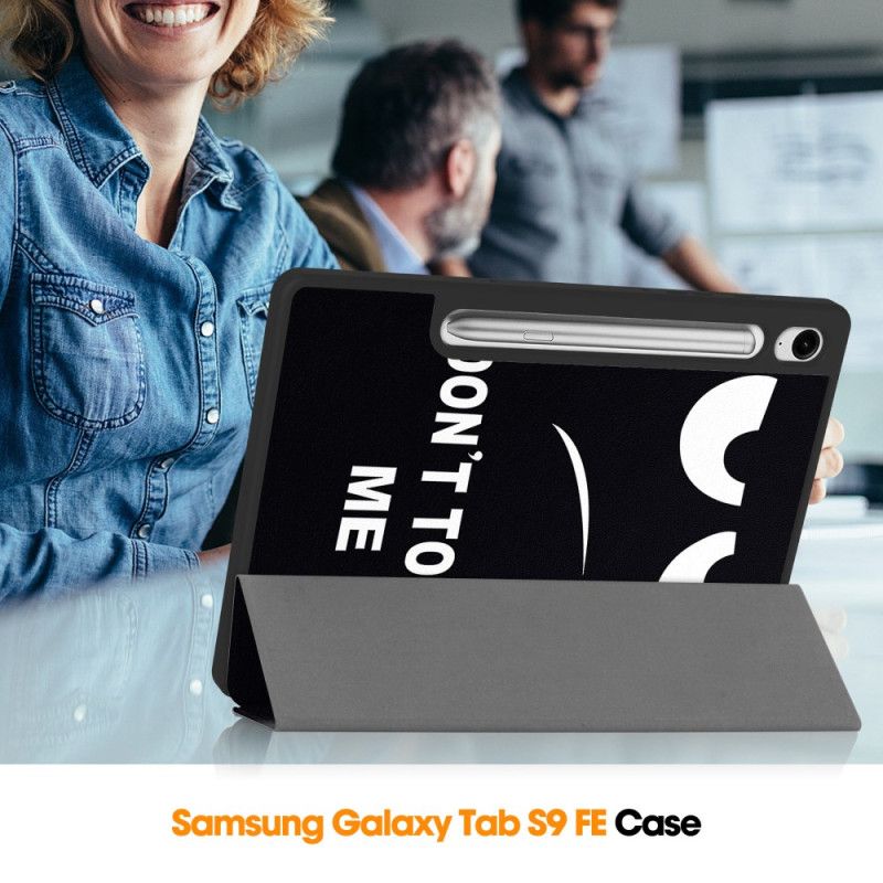 Samsung Galaxy Tab S9 Uchwyt Rysika „nie Dotykaj Mnie”.