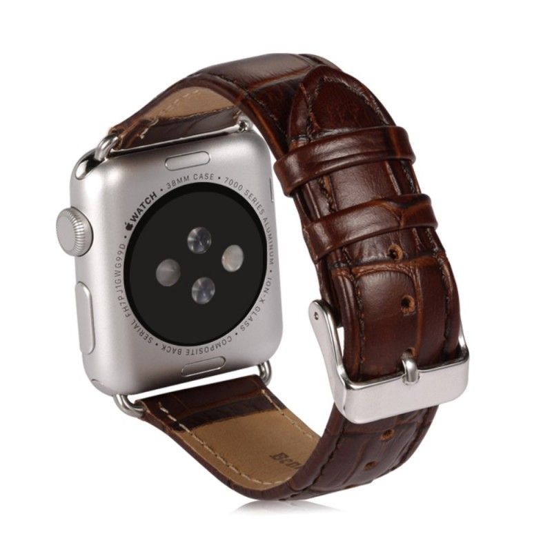 Apple Watch 42 Mm Skórzany Pasek - Skóra Krokodyla