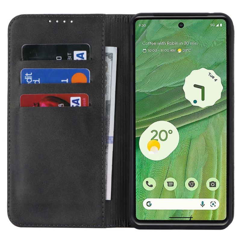 Flip Kotelot Google Pixel 8 Pro Stylowa Sztuczna Skóra Etui Ochronne