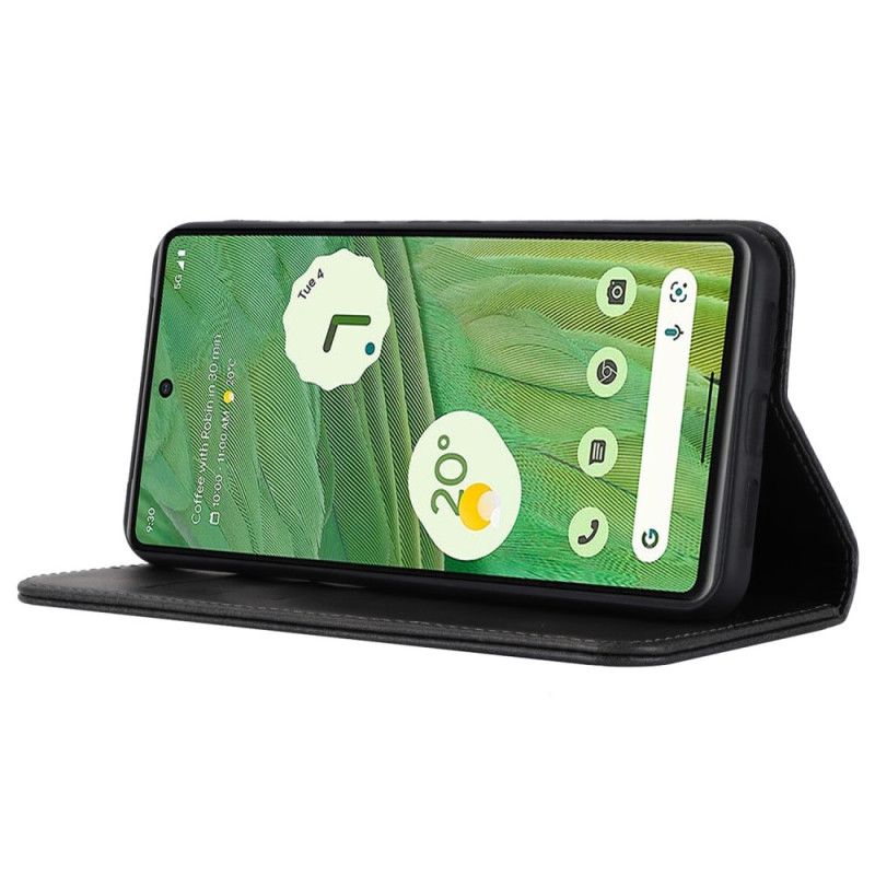 Flip Kotelot Google Pixel 8 Pro Stylowa Sztuczna Skóra Etui Ochronne