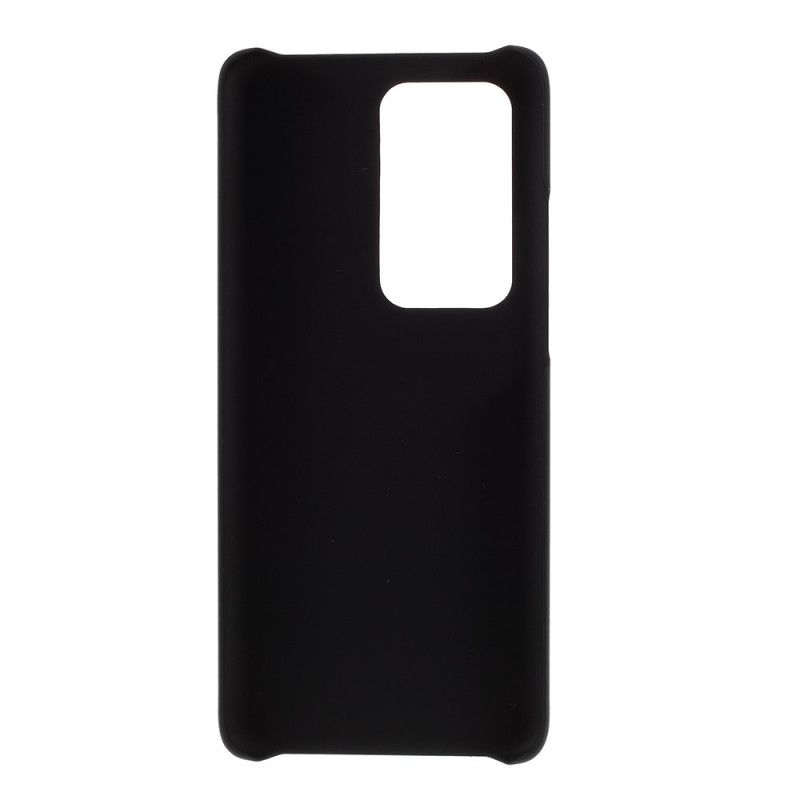 Etui Huawei P40 Pro Plus Biały Czarny Sztywny Silikon Etui Ochronne