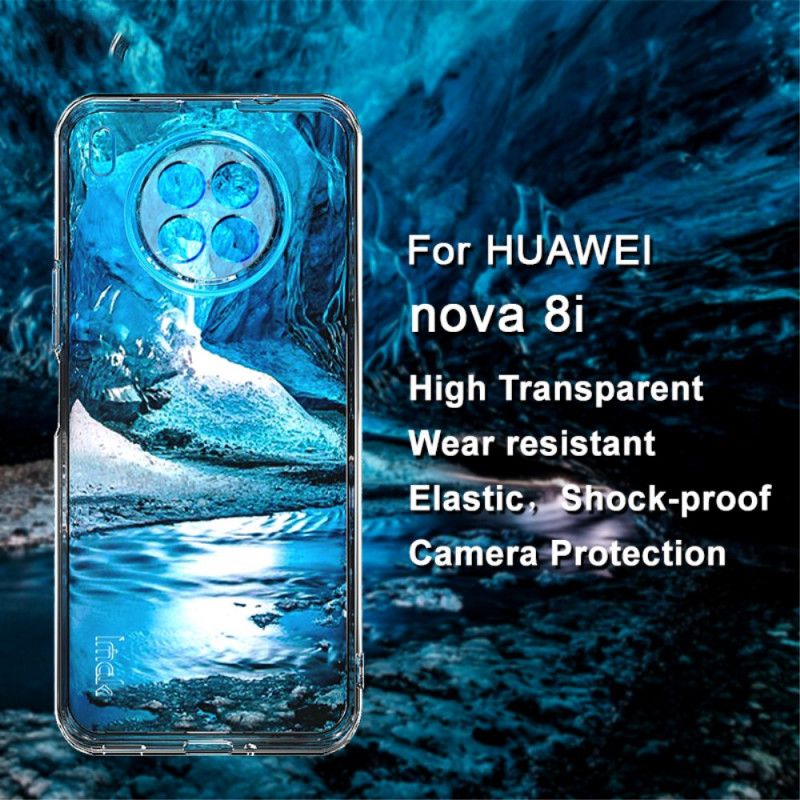 Futerały Huawei Nova 8i / Honor 50 Lite Etui Na Telefon Imak Serii Ux-5 Przezroczysty