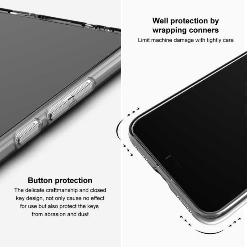 Futerały Huawei Nova 8i / Honor 50 Lite Etui Na Telefon Imak Serii Ux-5 Przezroczysty