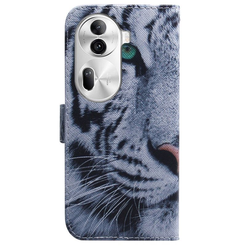 Obudowa Oppo Reno 11 Pro 5g Etui Na Telefon Biały Tygrys