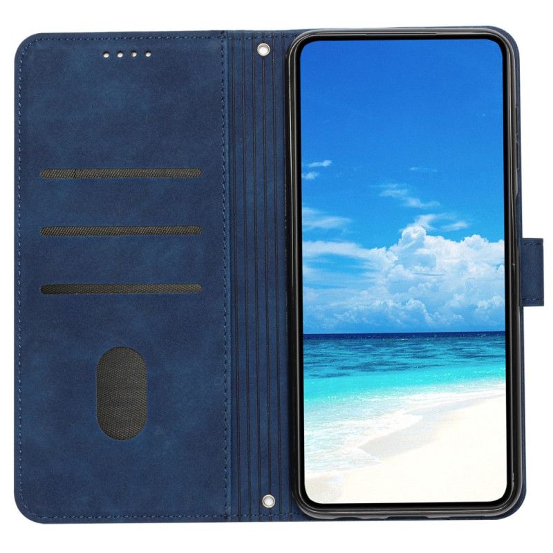 Skórzany Futerał Oppo Reno 11 Pro 5g Etui Na Telefon Uśmiech Na Smyczy