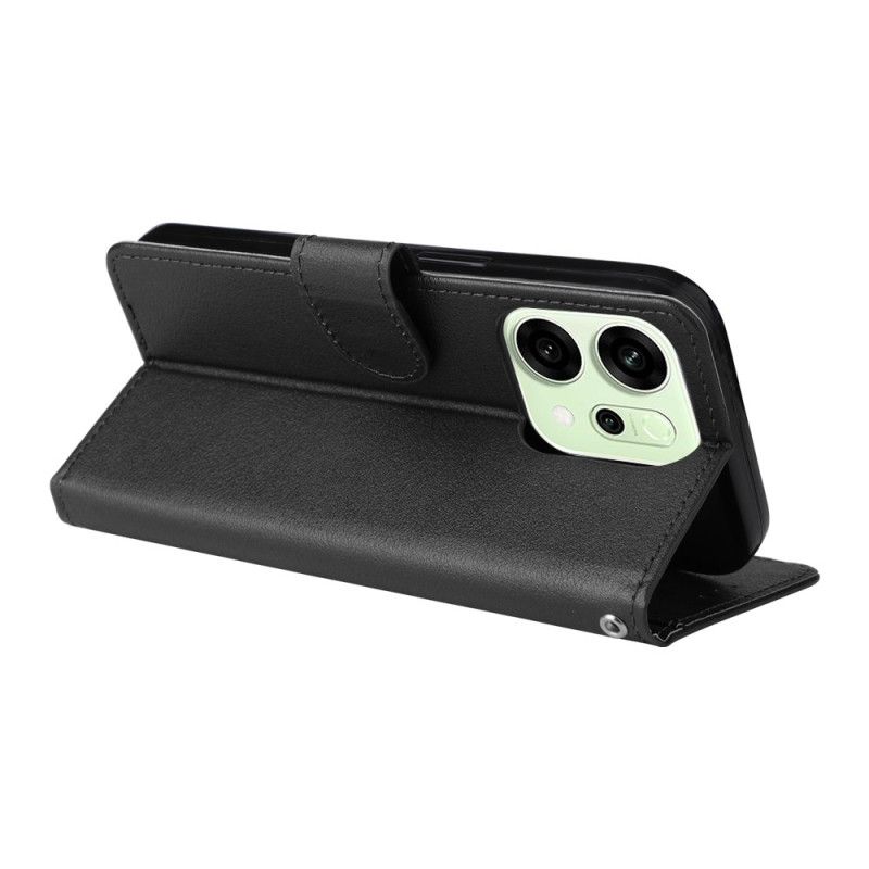 Etui Folio Do Oppo Reno 14 5g Klasyczny Skórzany Styl