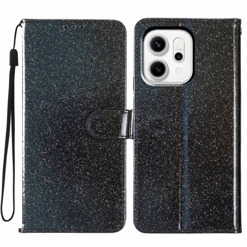 Etui Folio Oppo Reno 14 5g Brokat Etui Ochronne
